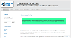 Desktop Screenshot of dumbartonexpress.com