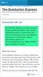 Mobile Screenshot of dumbartonexpress.com